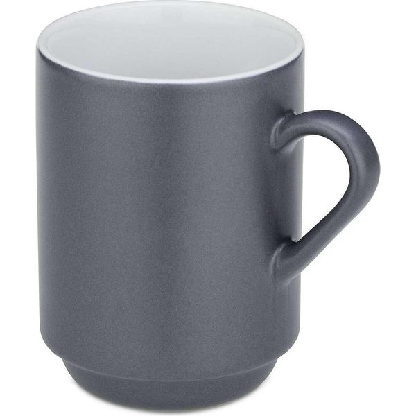 Kela Tazza In Ceramica 300 Ml Mattia Set Di 2 Pezzi Grigio KL-12757-image