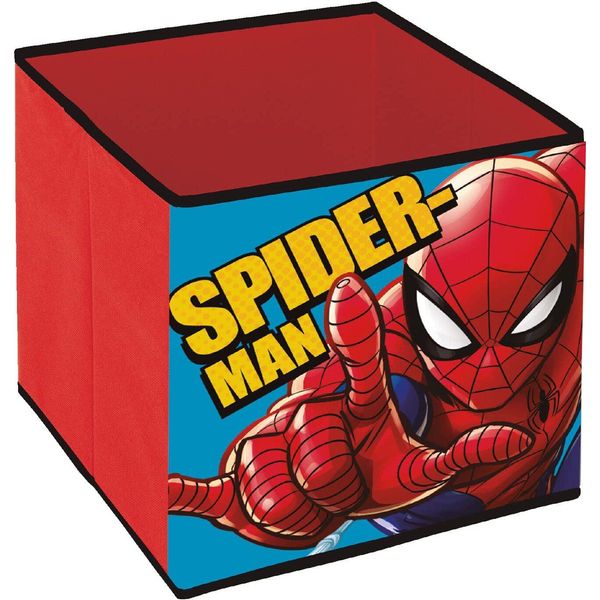 Contenitore Per Giocattoli Spiderman 31×31×31 Cm-image