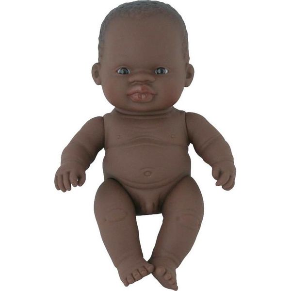 Miniland Baby Doll Africano 21 Cm Giocattolo Educativo Bambola Vinile-image