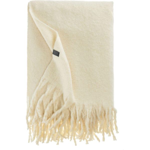 SchÖNer Wohnen Plaid Plenty Colore Bianco Sporco Dimensioni 140X200-image