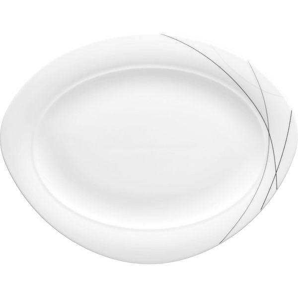 Seltmann Weiden 1.69699 Piastra Ovale 35 Cm, Trio Highline-image