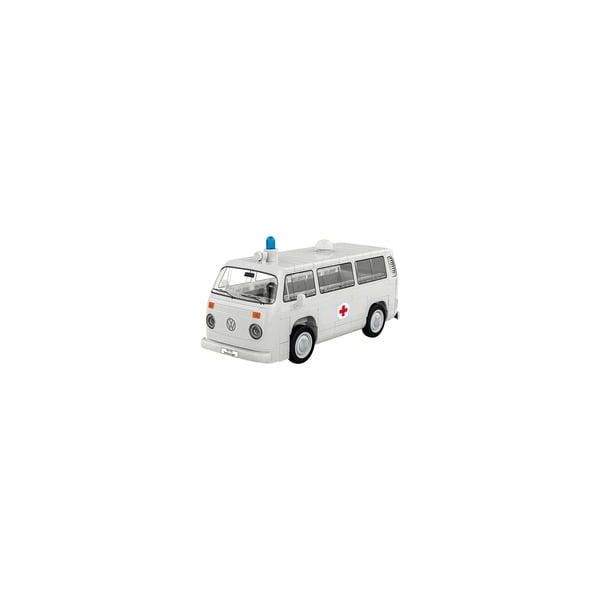 Volkswagen T2B Krankenwagen, Konstruktionsspielzeug Grau, MaßStab 1:35-image