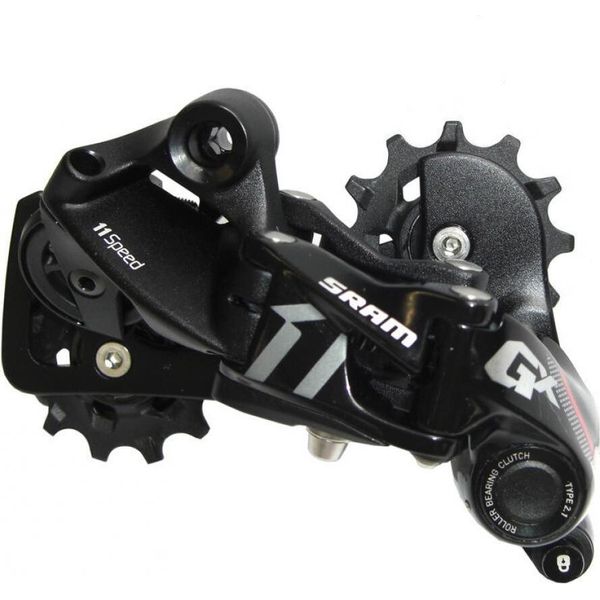 Sram 00.7518.081.001 Deragliatore Posteriore A 11 Velocità "GX1"", Gabbia Lunga (Max. 42 Denti), Alluminio, Rosso"-image
