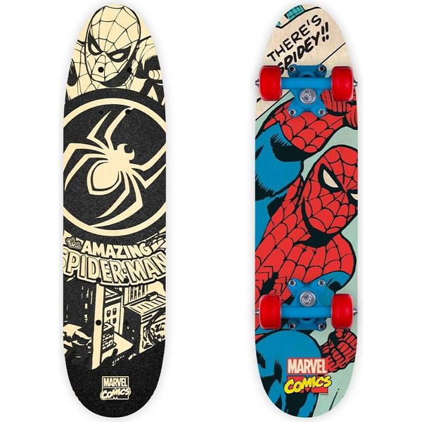 Spiderman 24 Pollici - Robusto Skateboard Per Bambini Con Ruote In Pvc E Truck In Pp-image