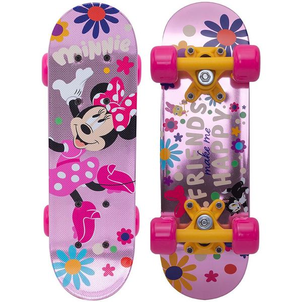 Disney Minnie Mouse 17 Pollici - Robusto Skateboard Per Bambini Con Ruote In Pvc E Carrelli In Pp-image