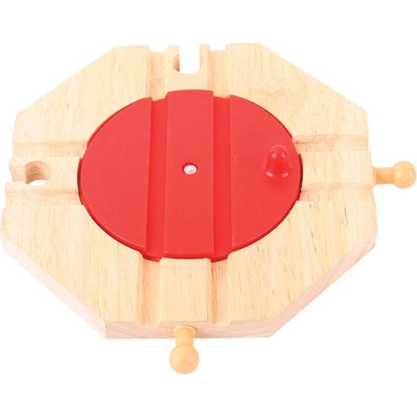 Bigjigs Piattaforma Girevole Su Rotaia Con 4 Uscite-image