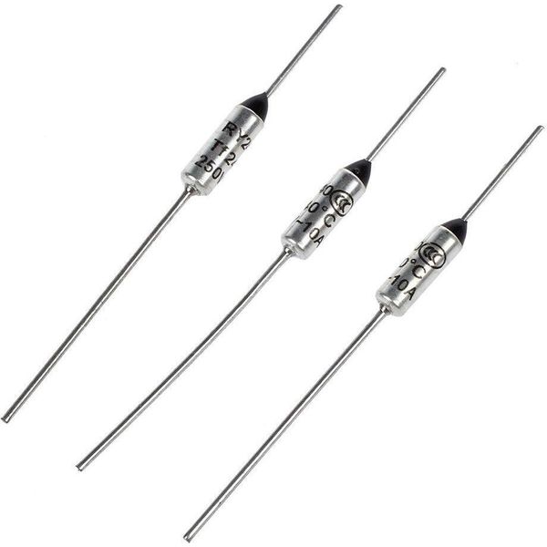 10 Pezzi Tf 240 Gradi Celsius Fusibile Termico Fusibile Termico 250V 10A V2P9-image