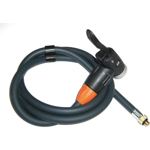 Sks 2145-10131 Tubo Pompa Con Testa E.V.A. Per Compressore Da Corsa, Nero (1 Pezzo)-image