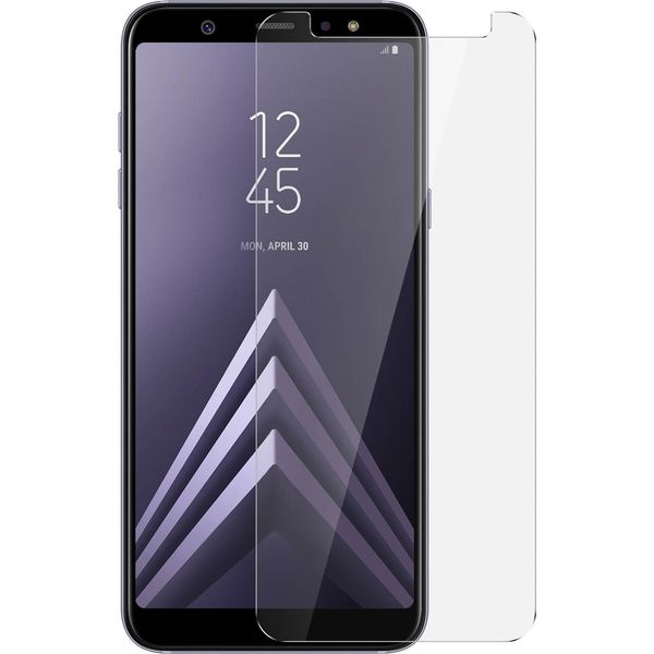 Protezione Dello Schermo In Vetro Temperato Per Samsung Galaxy A6 Plus - Durezza 9H-image