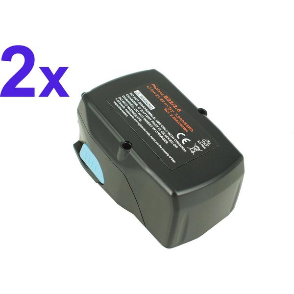2X Batteria Ricaricabile Da 21,6V Per Hilti Scw 22-A,SFH 22-A,TE 4-A22,WSR 22-A,B22/2.6,B22/3.3, 3000Mah-image