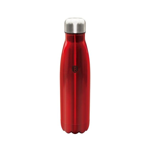 Berlinger Haus Bottiglia Termica 500Ml Metallic Line Burgundy BH1759-image