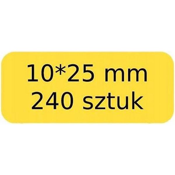 Edibazzar | Niimbot Etichette Termiche Adesive 10 X 25 Mm_240 Pezzi-image