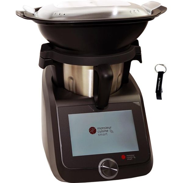 Silvercrest® Monsieur Cuisine Smart Skms 1200 C1 Antracite + Portachiavi Headnmore® Nel Pacchetto Headnmore-image