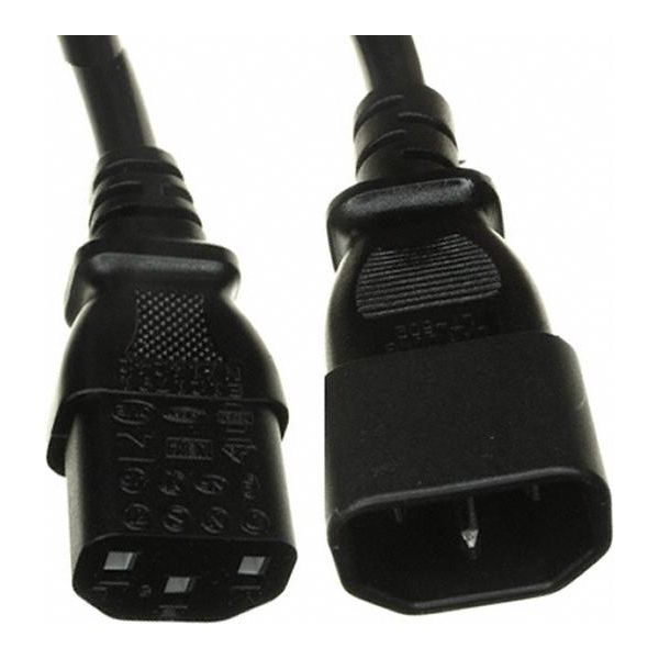 Cisco CAB-C13-CBN= Cavo Elettrico Nero 0,686 M Accoppiatore C14 Accoppiatore C13-image