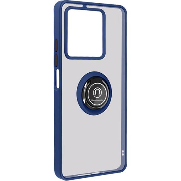 Avizar, Custodia Per Cellulare Con Supporto Ad Anello Xiaomi Redmi Note 13 5G, Blu Scuro-image