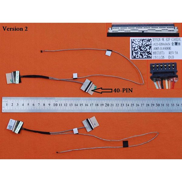 Cavo Del Display Cavo Dello Schermo 40-PIN Compatibile Per P/N: 14005-01490800-image