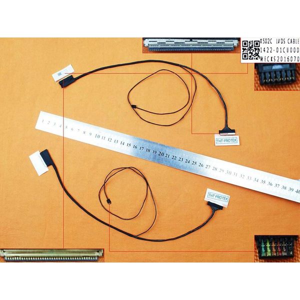 Cavo Del Display Cavo Dello Schermo Led Compatibile Con Asus F502CA-image