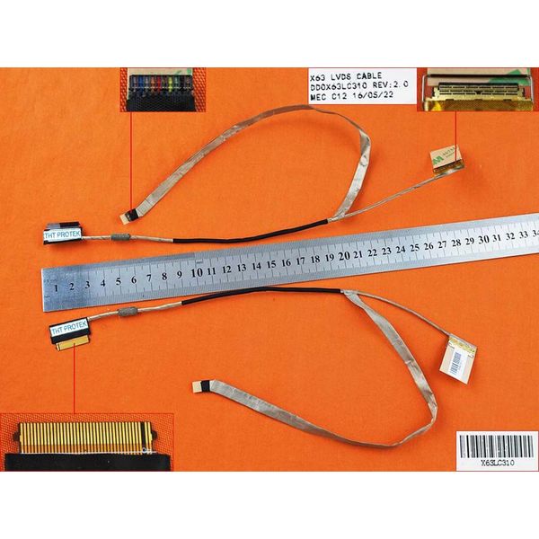 Cavo Dello Schermo Del Display Cavo Dello Schermo Led Compatibile Con P/N:DD0X63LC030-image
