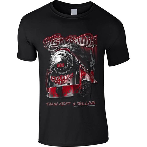 Maglietta Degli Aerosmith - Train Kept A Going Kinder-image
