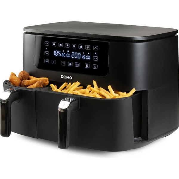 Friggitrice Ad Aria Calda Doppia 3+6 L - Digitale - Domo DO546FR-image