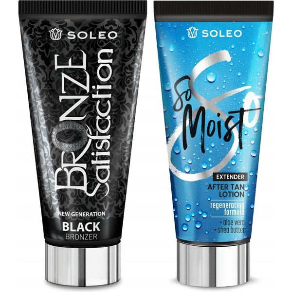 Set Abbronzante Intensivo Nero Soleo Con Balsamo Doposole - 150Ml-image