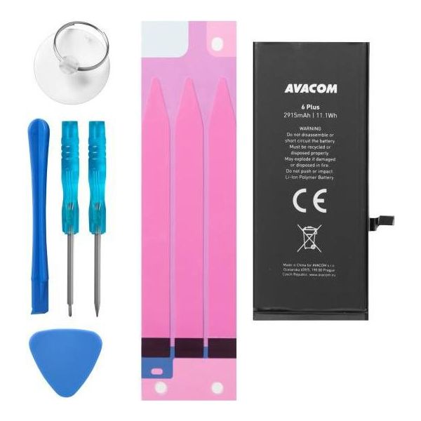Batteria Per Apple Iphone 6 Plus, Li-Ion 3,82V 2915Mah (Sostituzione 616-0802)-image