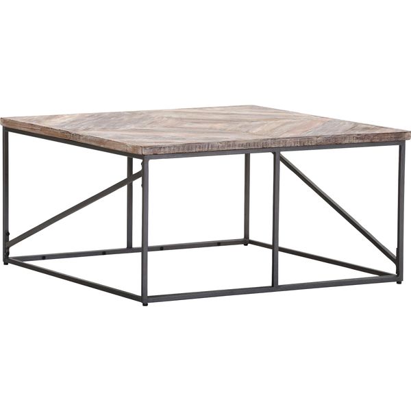 Couchtisch Gutmann Factory, Braun (Braun, Grau, Braun), B:90Cm H:45Cm T:90Cm, Tische, Couchtisch-image