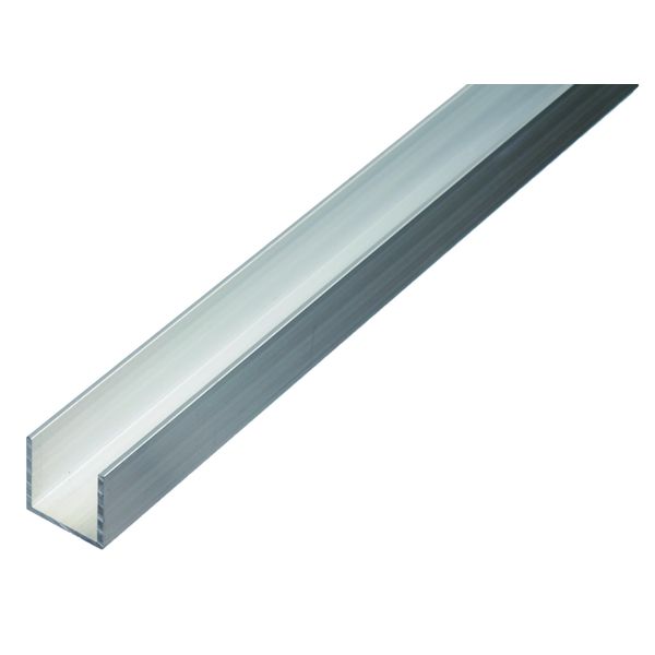 Alberts 473808 Profilo A U, Alluminio, Naturale, 1000 X 6 X 6 Mm-image