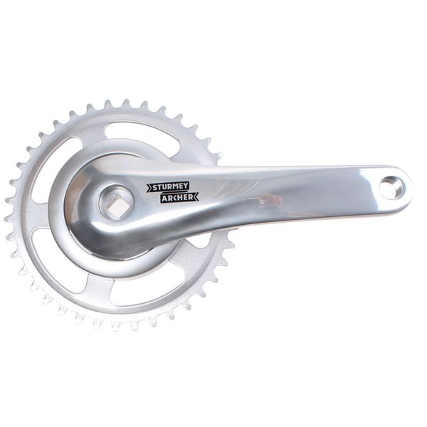 Guarnitura Sturmey Archer FCS608 38T 170 Mm Argento-image