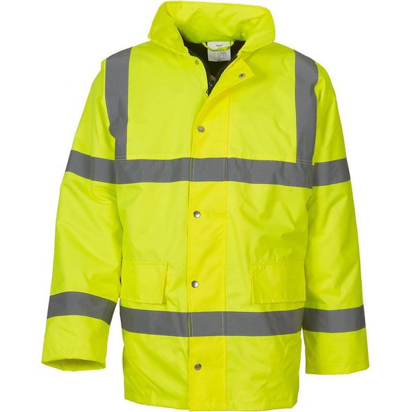 Yoko HVP300 | Fluo Classic Motorway Jacket - Giacca Da Lavoro Hivis - Colore: Giallo Fluo - Taglia: 5XL-image