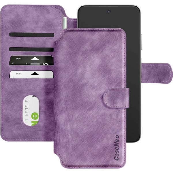 Avizar, Custodia Magsafe Per Smartphone Fino A 6,9 Pollici Pieghevole A Portafoglio, Viola-image