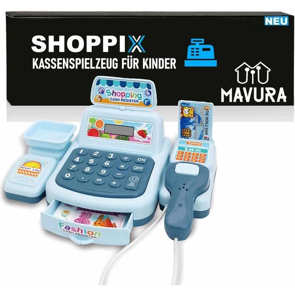 Shoppix Registratore Di Cassa Giocattolo Per Bambini Registratore Di Cassa Negozio Registratore Di Cassa Negozio Registratore Di Cassa Per Bambini-image