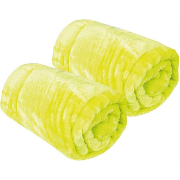 Coperta "Celina"" In Confezione Da 2 - Coperta Soffice Di Alta Qualità, 80 X 120 Cm - Verde"-image