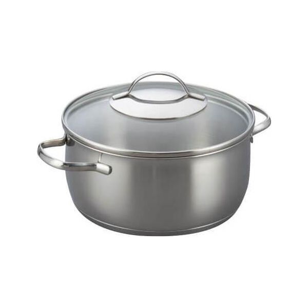 Teglia Kelomat Torrano Con Coperchio Ø16Cm 1,5 Litri In Acciaio Inox-image