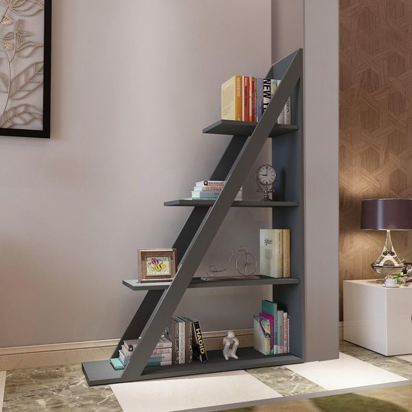 Skye Decor, Arven - Antracite, Librerie, Antracite, 100 X 150 X 29,5 Cm-image