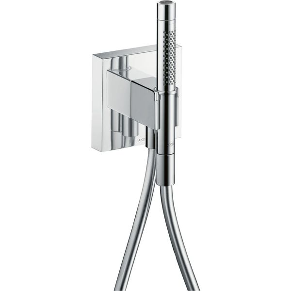 Hansgrohe Schlauchanschluss Und Brausenhalter Axor Starck Organic Chrom , 12626000 12626000-image