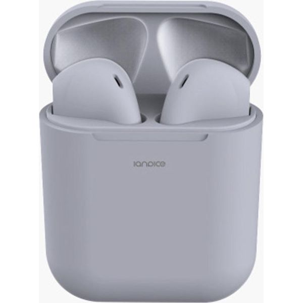 I12 Tws Bluetooth 5.0 Cuffie Auricolari Per Telefono Grigio-image