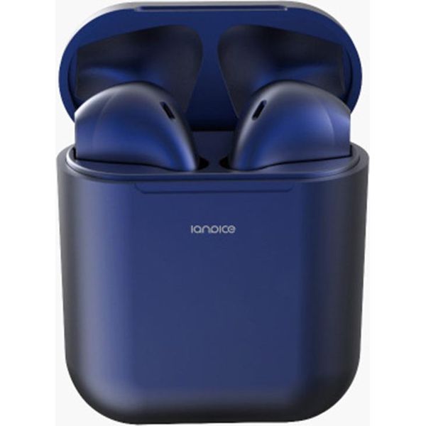 I12 Tws Cuffie Bluetooth 5.0 Auricolari Per Telefono Blu Zaffiro-image