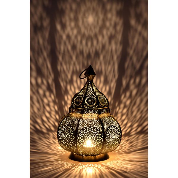 Lanterna Orientale Indiana Lamis Gold-image