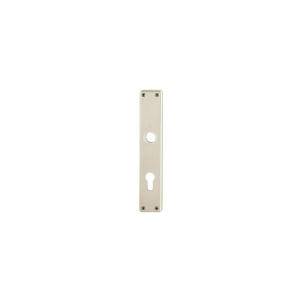Hoppe Zt-Langschild 202SP,PZ,E72 Sichtbar Verschraubt Neusilberfarben Eloxiert (6030597)-image