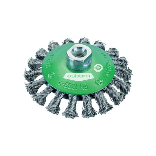 Osborn KegelbüRste Stahld. M14 100Mm Gezopft (0002622151)-image