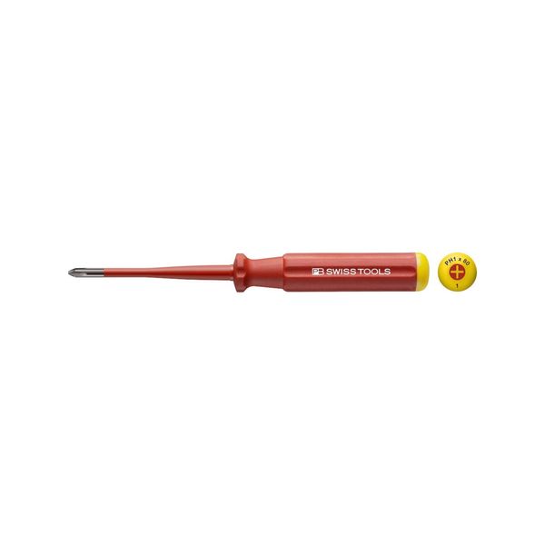 Pb Swiss Tools Schraubendreher 5190 Vde Ph/S 1X 80Mm Classic (Pb 5190.SL 1-80)-image