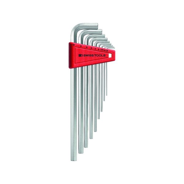 Pb Swiss Tools Winkelschraubendreher- Satz Im Kunststoffhalter 9-Teilig 1,5-10Mm Lang Swiss (Pb 211.H-10)-image