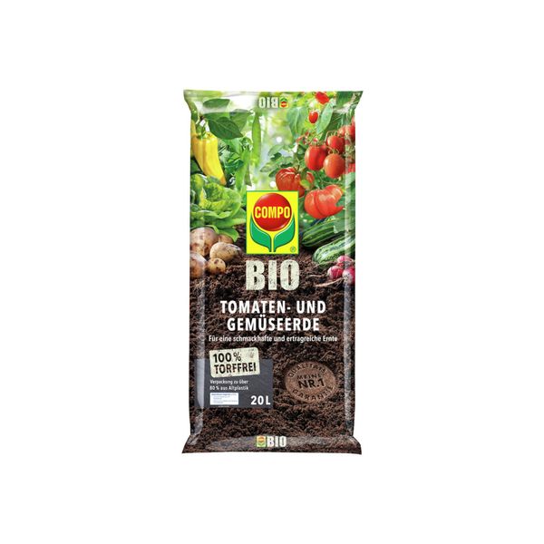 Compo Bio Tomaten- Und GemüSeerde Torffrei 20 L (28228)-image