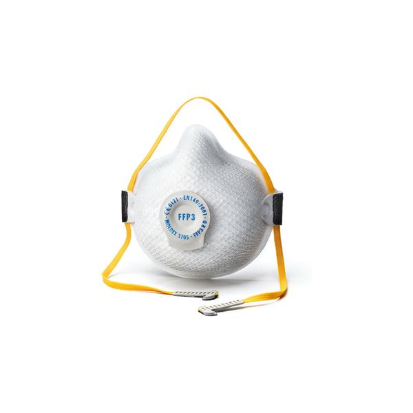 Moldex Atemschutzmaske 3705, Klimaventil, FFP3 R D (370501)-image