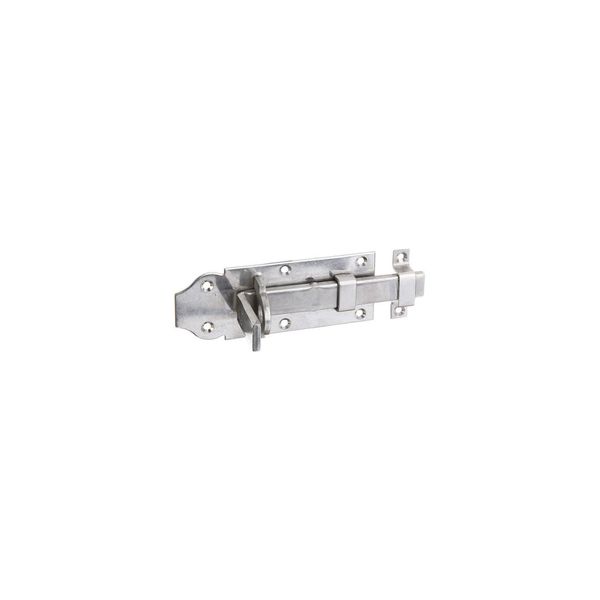 Gah Alberts Schlossriegel Gerade L 120Mm Edelstahl, Matt (116910)-image
