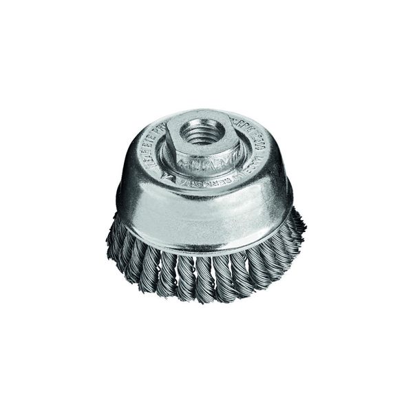 Lessmann TopfbüRste Stahldraht Gezopft 65X0,5Mm Besatz 30X6Mm Gez.Draht (482207)-image