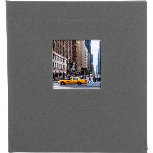 Goldbuch Album Fotografico Bella Vista Grigio 30X31 Cm 60 Pagine Bianche-image
