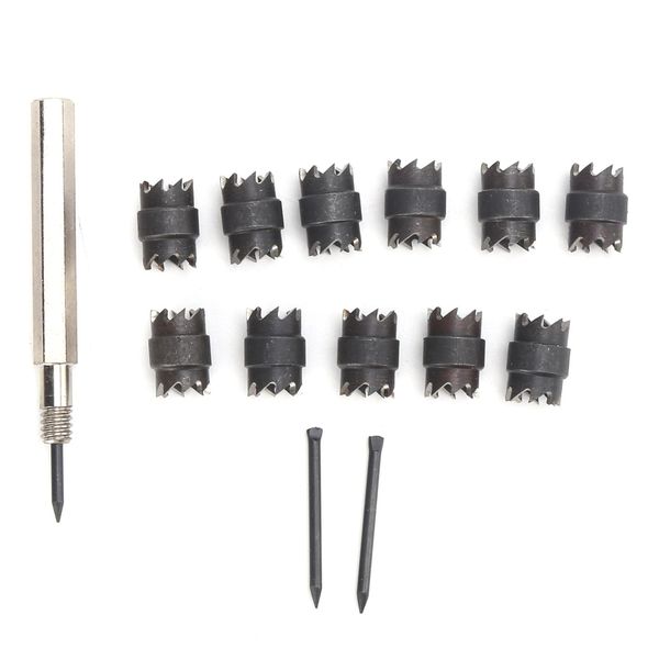 Set Di Frese Per Saldatura A Punti, Strumento Di Perforazione A Punti, Kit Di Saldatura Tagliata, Kit Di Perforazione A Punti, Rimozione Della Saldatura A Punti, Fresa Per Perforazione A Punti-image