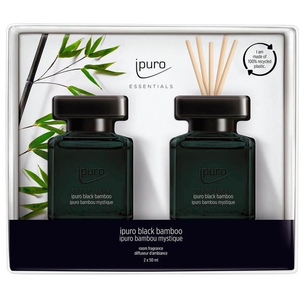 Ipuro IFC5098 Ipuro Room Fragrance Black Bamboo Fresh 2X 50 Ml, 1 Pz.-image